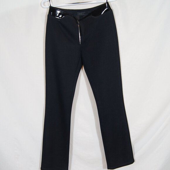 Prada Pants - Prada Black Straight Leg Pants Classic Italian Designer Luxury